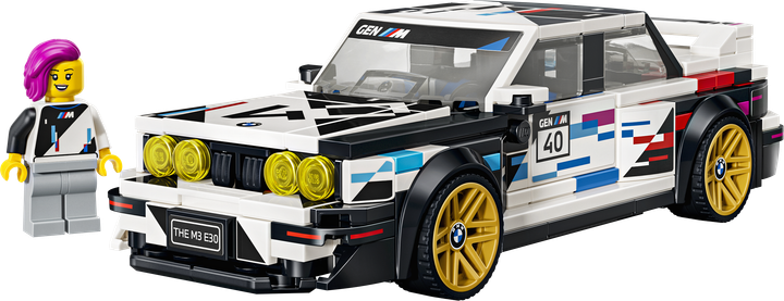 Конструктор LEGO Speed Champions BMW M3 E30 358 деталей (77263) - Фото 2 Конструктор LEGO Speed Champions BMW M3 E30 358 деталей (77263) - зображення 2