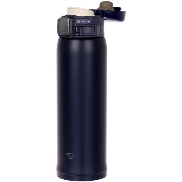 Термокружка Zojirushi SM-SF48AD 0.48 л Dark Blue - Фото 2 Термокружка Zojirushi SM-SF48AD 0.48 л Dark Blue - изображение 2