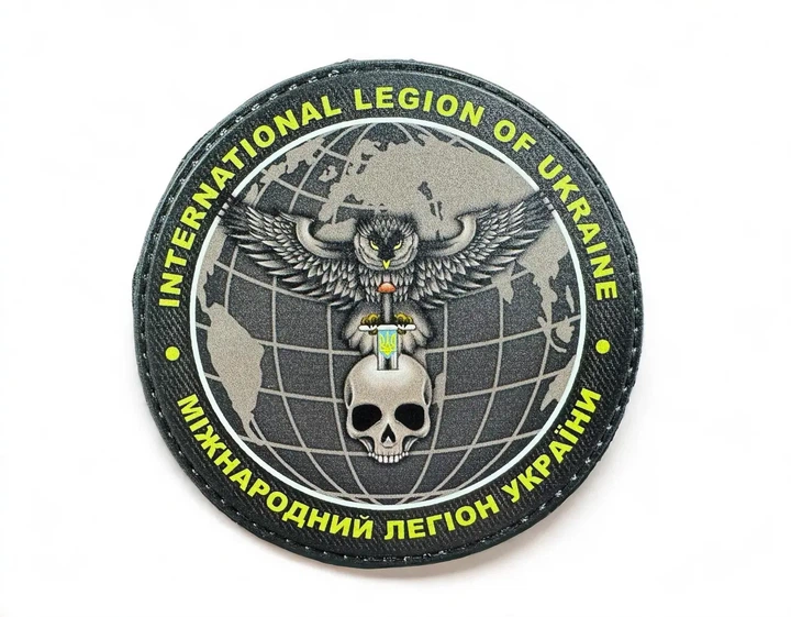 Патч / шеврон Разведка международный легион Украины (International Legion Of Ukraine) - Фото 1 Патч / шеврон Разведка международный легион Украины (International Legion Of Ukraine) - изображение 1