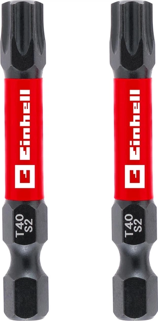 Zestaw bitów skrętnych Einhell T40 S2 2 szt (49131270) - Zdjęcie 2 Zestaw bitów skrętnych Einhell T40 S2 2 szt (49131270) - obraz 2