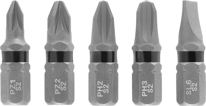 Zestaw bitów skrętnych Einhell 5 szt (49131360) - obraz 2