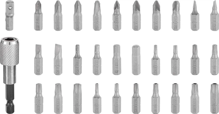 Zestaw bitów Einhell XS‑Case 32 szt (49118497) - Zdjęcie 3 Zestaw bitów Einhell XS‑Case 32 szt (49118497) - obraz 3