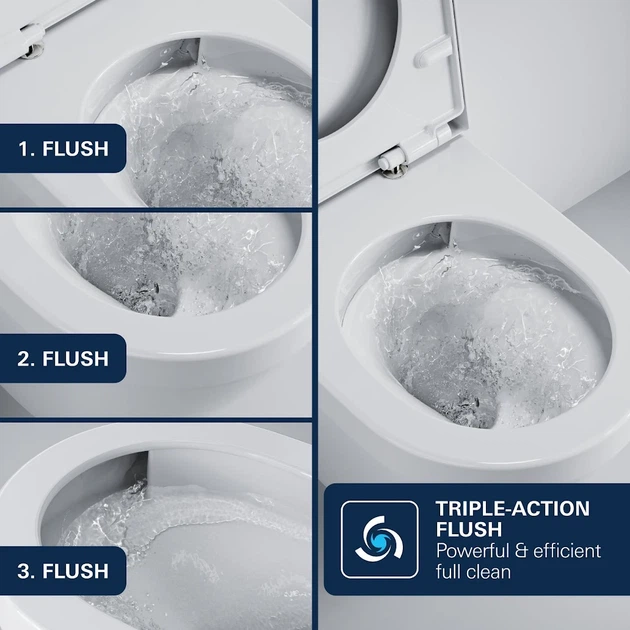 Инсталляция Grohe Rapid SL Solido 38971000 + панель смыва Skate Cosmopolitan 38732000 хром + унитаз подвесной Euro Ceramic 102509SH00 Rimless Tornado с сиденьем Soft Close дюропласт (SET509SH971) - Фото 10 Инсталляция Grohe Rapid SL Solido 38971000 + панель смыва Skate Cosmopolitan 38732000 хром + унитаз подвесной Euro Ceramic 102509SH00 Rimless Tornado с сиденьем Soft Close дюропласт (SET509SH971) - изображение 10