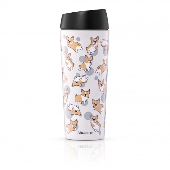 Термокружка Ardesto CoffeeTime Corgi 450 мл (AR2645CR) - изображение 2