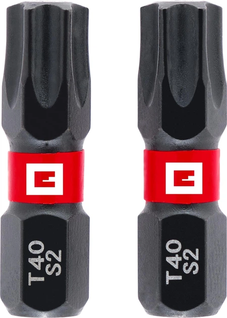 Zestaw bitów podwójnie skrętnych Einhell T40 S2 2 szt (49131120) - obraz 2