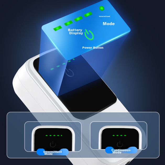 Насос JINGYE YE-1000S кислородный аквариумный перезаряжаемый, 1.5Вт - изображение 7