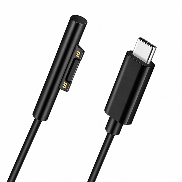 Type-C USB C кабель 15V PD для Microsoft Surface 77370 - Фото 1 Type-C USB C кабель 15V PD для Microsoft Surface 77370 - изображение 1