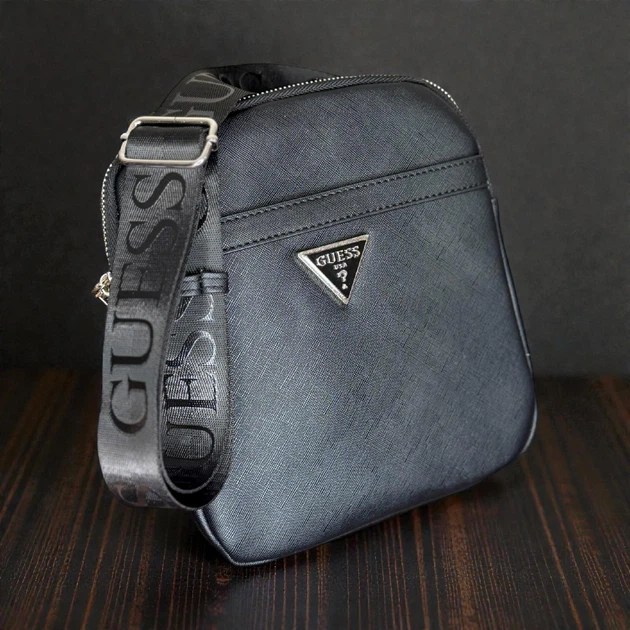Чоловіча сумка Guess Vezolla чорна XC456799 - изображение 2