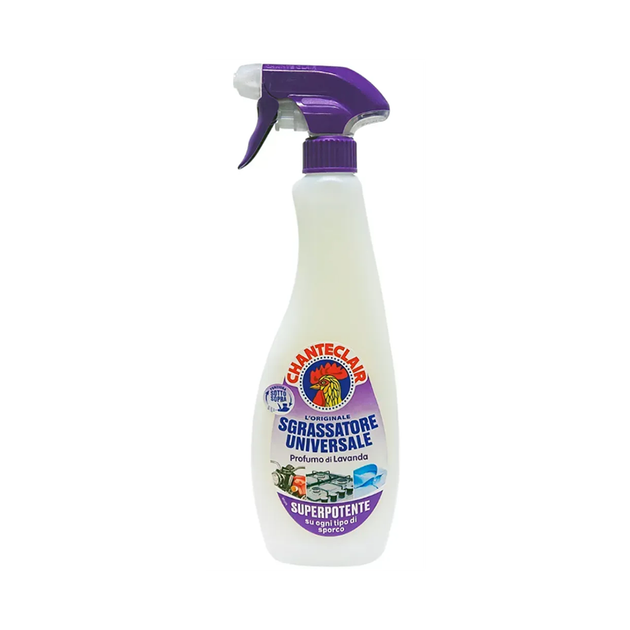 Універсальний миючий засіб з з ароматом лаванди ChanteClair Sgrassatore Universale Lavanda з розпилювачем 600 мл - Фото 1 Універсальний миючий засіб з з ароматом лаванди ChanteClair Sgrassatore Universale Lavanda з розпилювачем 600 мл - изображение 1