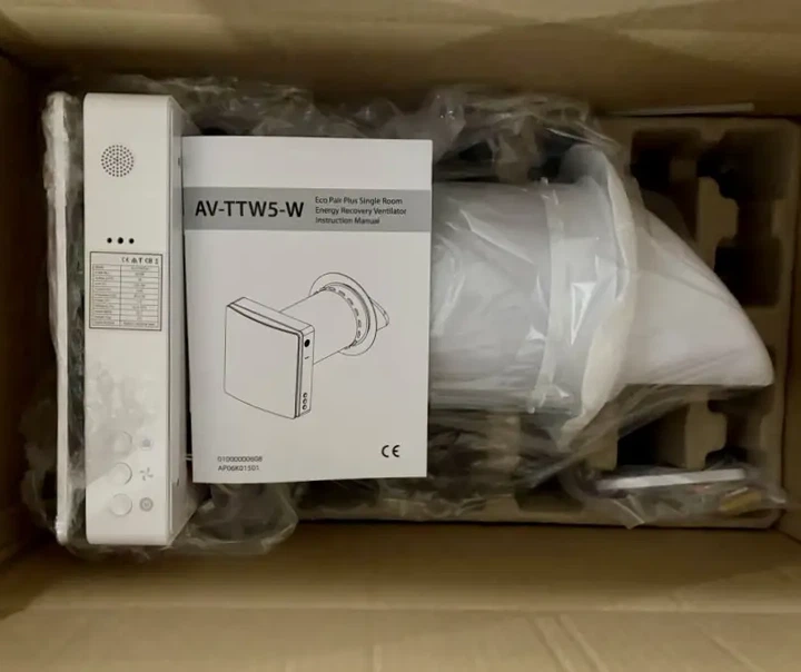 Побутовий рекуператор повітря ECO Pair 1.2 WiFi з датчиками вологості - зображення 8