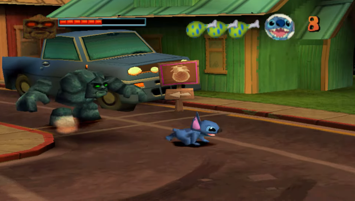 Гра Sony PlayStation 1 Lilo & Stitch: Trouble in Paradise Europe Англійська Версія Б/У - зображення 5