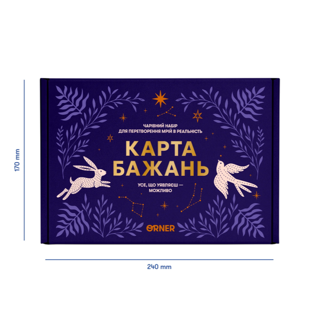 Набор для создания карты желаний «Все возможно» - Фото 2 Набор для создания карты желаний «Все возможно» - изображение 2