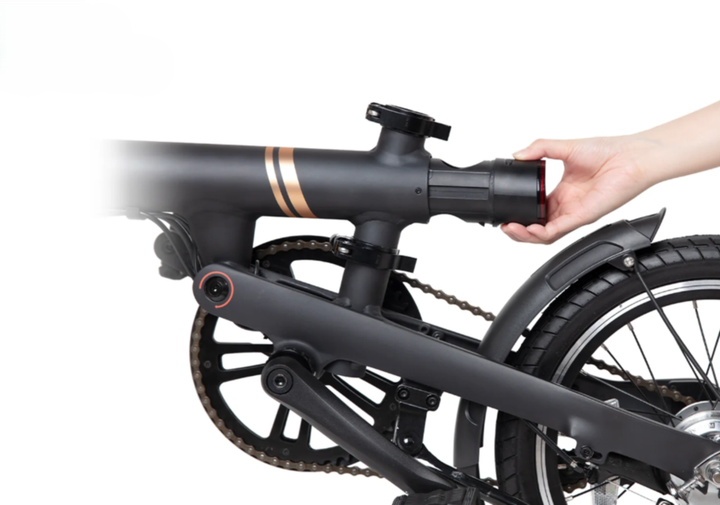 Электровелосипед QiCYCLE F2 сложен 36V 6Ah 250W с Bluetooth и Shimano 3 Speed - изображение 8