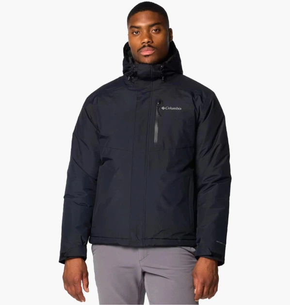 Куртка чоловіча Columbia Cascadian Peaks Insulated Jacket Black 2125421010 XL - Фото 1 Куртка чоловіча Columbia Cascadian Peaks Insulated Jacket Black 2125421010 XL - зображення 1