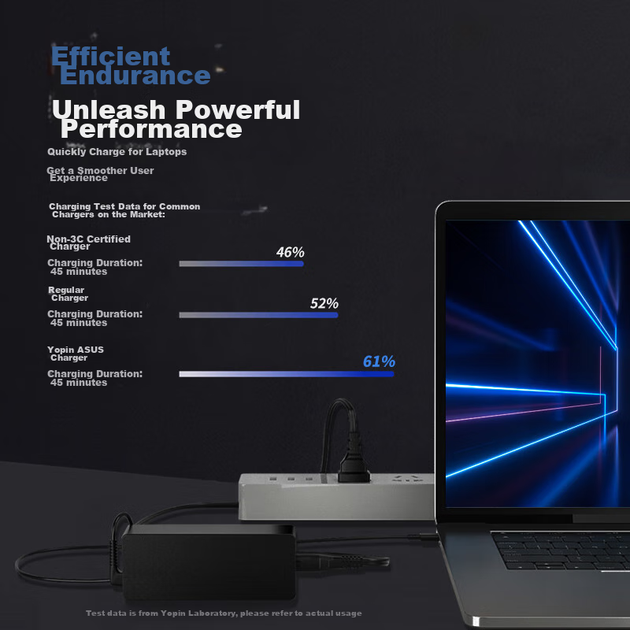 Зарядное устройство Youpin для ноутбука ASUS 19 В 3.42 А 65 Вт, разъем 4.0x1.7 мм - изображение 6