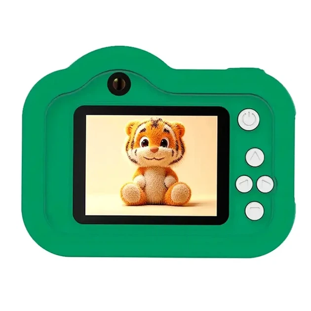Дитячий фотоапарат FullHD 2.0" зум 10× акумулятор 400 мА·год для дітей M03 зелений - Фото 6 Дитячий фотоапарат FullHD 2.0" зум 10× акумулятор 400 мА·год для дітей M03 зелений - зображення 6