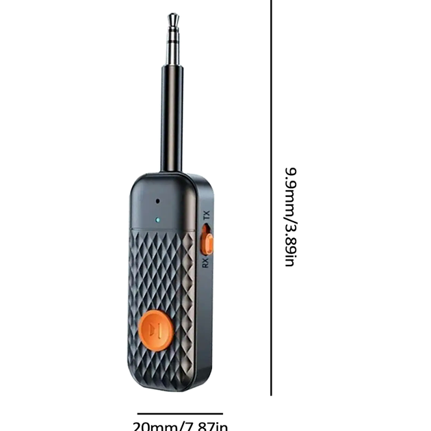 Bluetooth адаптер AUX до 10м совместимость с беспроводными устройствами BT970 черный - Фото 8 Bluetooth адаптер AUX до 10м совместимость с беспроводными устройствами BT970 черный - изображение 8