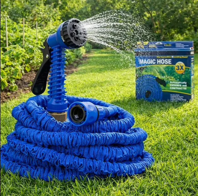 Шланг для поливу 60 м Magic Hose Шланг поливочний садовий - Фото 1 Шланг для поливу 60 м Magic Hose Шланг поливочний садовий - зображення 1