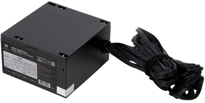 Блок питания Vinga VPS P1 750W 80+ (VPS-750P1) - изображение 4