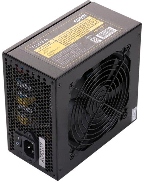 Блок питания Vinga VPS Plus 550W 80+ (VPS-550P1) - Фото 3 Блок питания Vinga VPS Plus 550W 80+ (VPS-550P1) - изображение 3