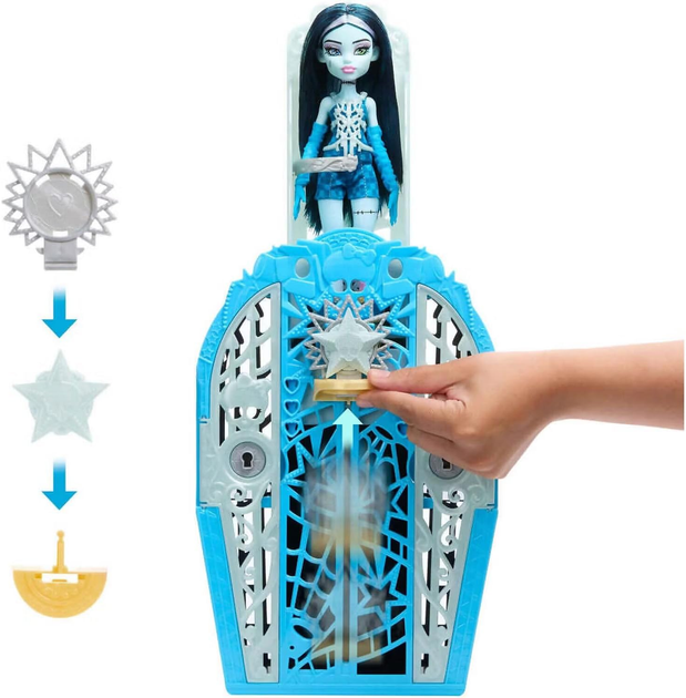 Кукла Монстер Хай Фрэнки Штэйн Моторошные каникулы Monster High Frankie Stein JBG81 - изображение 4