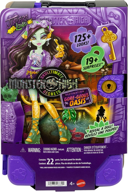 Кукла Монстер Хай Джинафайр Лонг Моторошні канікули Mattel Monster High Jinafire Long JDR49 - зображення 6