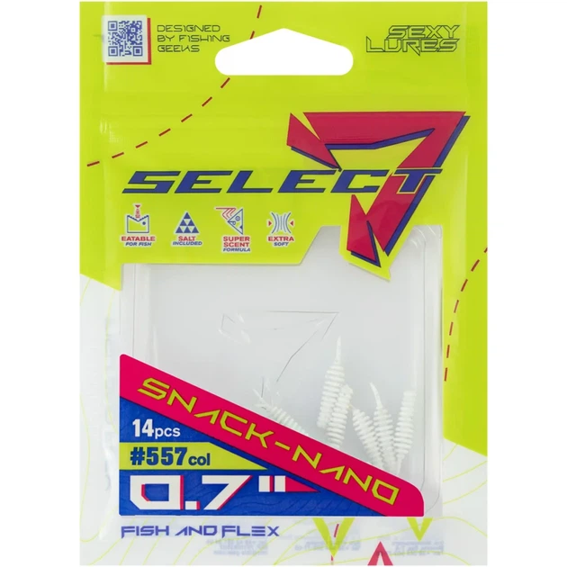 Силикон Select Snack Nano 0.7" #557 (14 шт/уп) - изображение 2