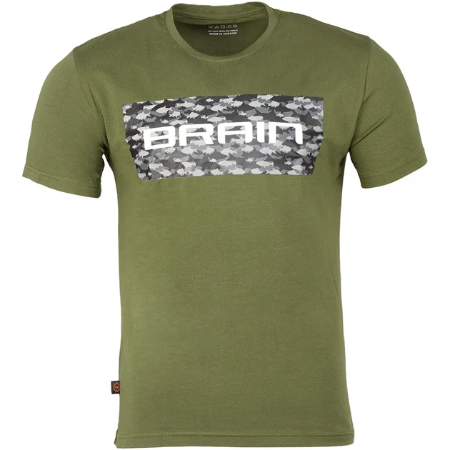 Футболка Brain T-Shirt 2022 S Khaki - Фото 1 Футболка Brain T-Shirt 2022 S Khaki - изображение 1