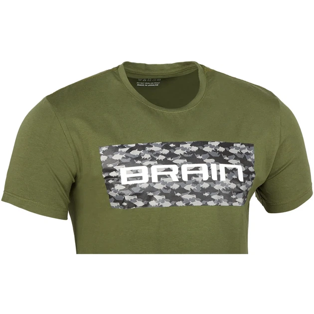 Футболка Brain T-Shirt 2022 S Khaki - Фото 3 Футболка Brain T-Shirt 2022 S Khaki - изображение 3