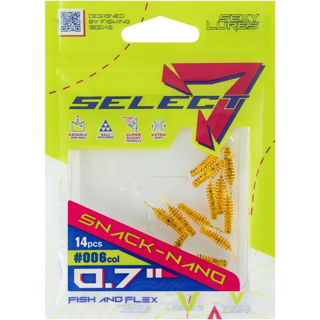 Силикон Select Snack Nano 0.7" #006 (14 шт/уп) - изображение 2