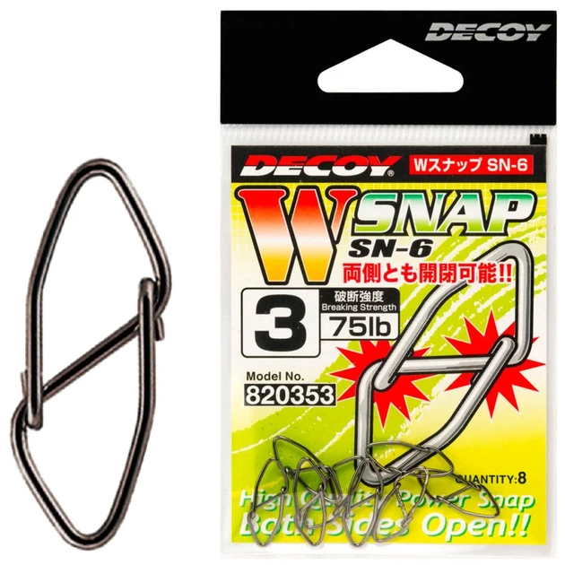 Застежка Decoy SN-6 W Snap #4 (8 шт/уп) - Фото 1 Застежка Decoy SN-6 W Snap #4 (8 шт/уп) - изображение 1