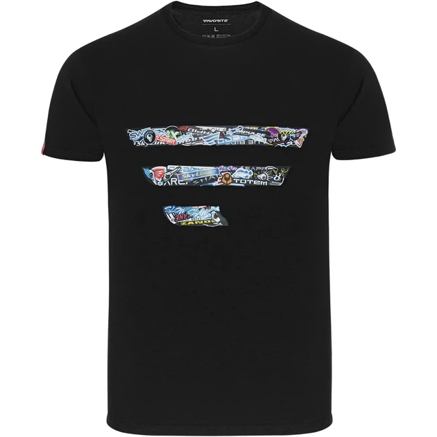 Футболка Favorite Sticker Bomb S Black - Фото 1 Футболка Favorite Sticker Bomb S Black - зображення 1