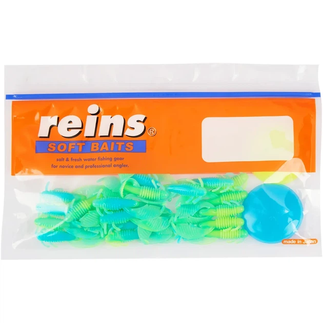 Силікон Reins AX Craw Mini 2" L14 Ice Chartreuse Ⅱ (9шт/уп) - зображення 2