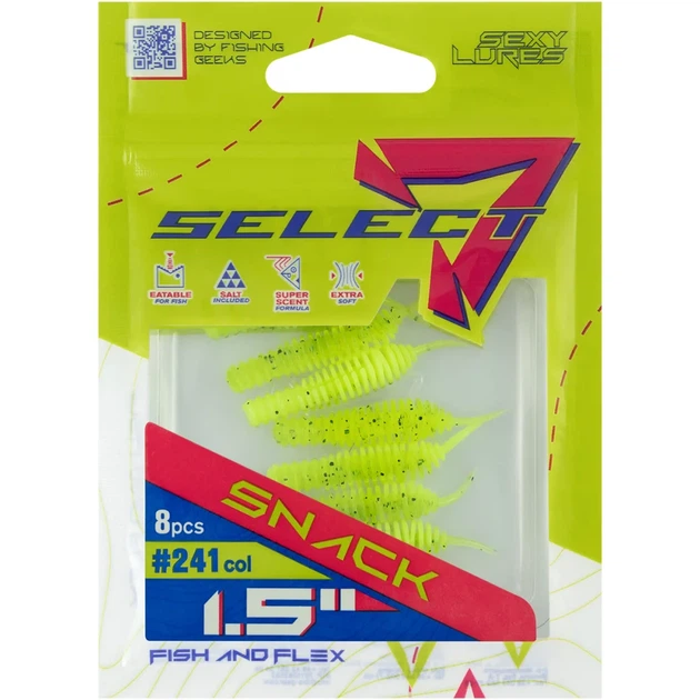 Силікон Select Snack 1.5" #241 FE (8 шт/уп) - зображення 2