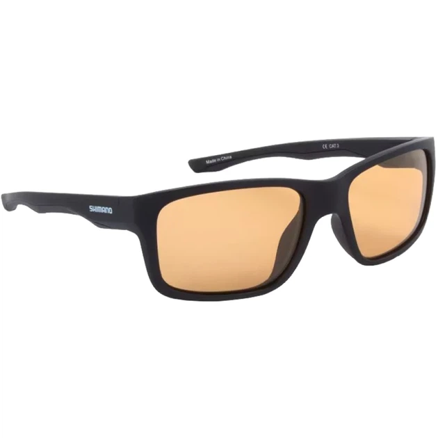 Очки Shimano Aspire Matte Black + Yellow - Фото 1 Очки Shimano Aspire Matte Black + Yellow - изображение 1