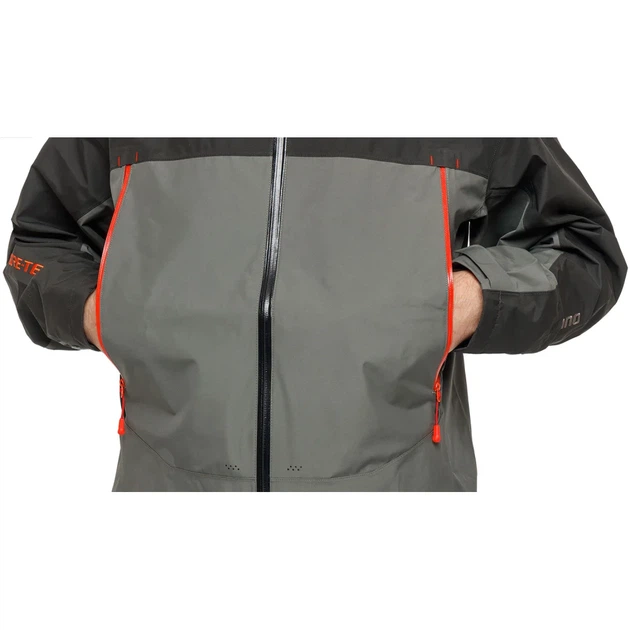 Куртка Shimano GORE-TEX Basic Jacket XXXL Charcoal - Фото 3 Куртка Shimano GORE-TEX Basic Jacket XXXL Charcoal - зображення 3
