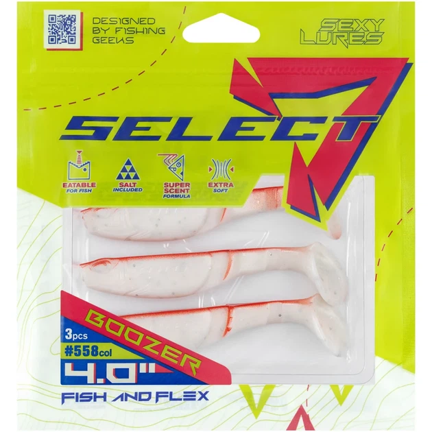 Силікон Select Boozer 4" #558 FE (3 шт/уп) - зображення 2