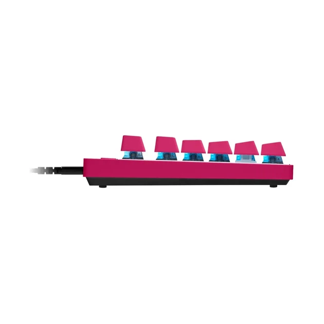 Клавіатура Logitech G PRO X TKL RAPID Wired Gaming Linear USB UA Magenta (920-013253) - изображение 5