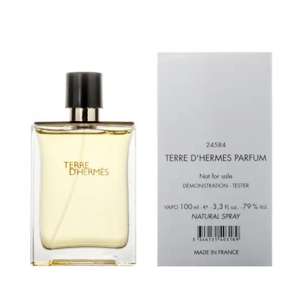Туалетная мужская вода Hermes Terre d'hermes тестер 100 мл - Фото 1 Туалетная мужская вода Hermes Terre d'hermes тестер 100 мл - изображение 1
