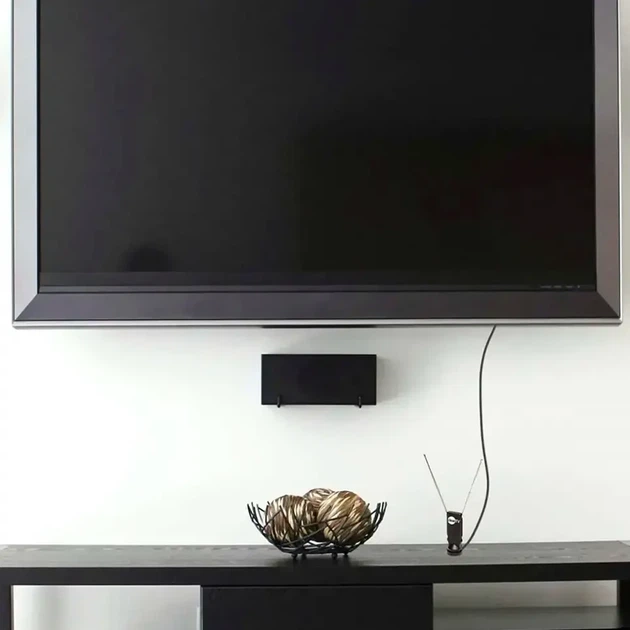 Цифровая ТВ антенна Clear TV Premium HD 80г 50км для комнатного приема сигнала DVB-T/T2 черная - Фото 2 Цифровая ТВ антенна Clear TV Premium HD 80г 50км для комнатного приема сигнала DVB-T/T2 черная - зображення 2