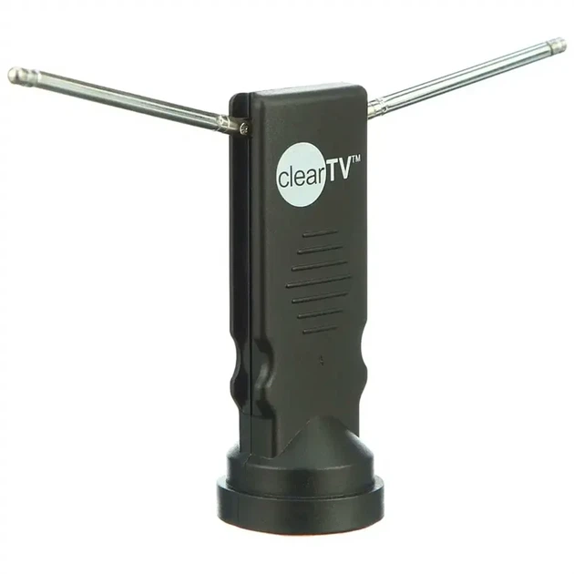 Цифровая ТВ антенна Clear TV Premium HD 80г 50км для комнатного приема сигнала DVB-T/T2 черная - Фото 3 Цифровая ТВ антенна Clear TV Premium HD 80г 50км для комнатного приема сигнала DVB-T/T2 черная - зображення 3