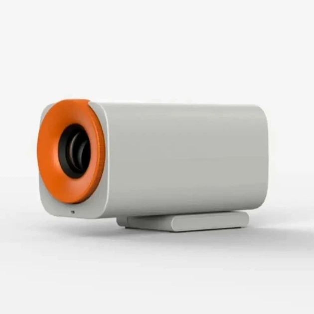 Портативный 3D проектор 1080P Full HD 50 Вт Wi-Fi Bluetooth для домашнего использования белый пластик - Фото 3 Портативный 3D проектор 1080P Full HD 50 Вт Wi-Fi Bluetooth для домашнего использования белый пластик - изображение 3