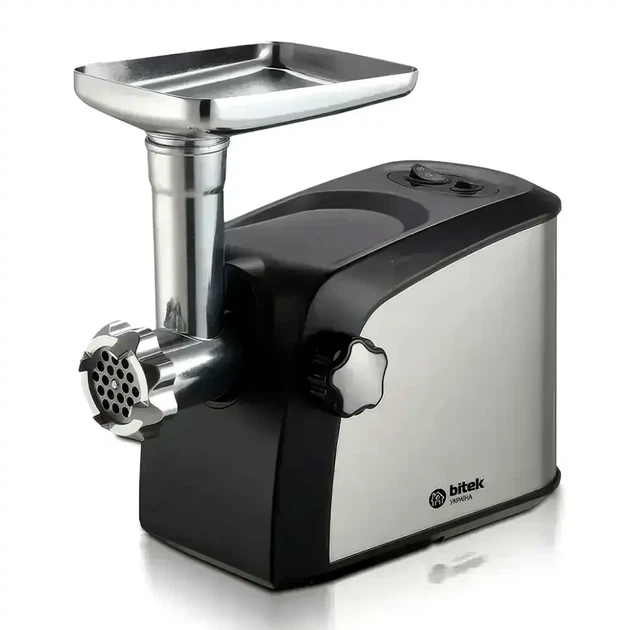 Многофункциональная кухонная машина BITEK BT-3700 4200 Вт мясорубка соковыжималка 3 решетки насадки для шинковки - изображение 3