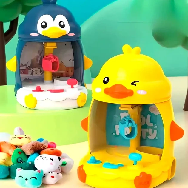 Интерактивная игрушка с механическим захватом 33х29х26 см для детей от 3 лет с USB и батарейками Пингвинёнок - Фото 2 Интерактивная игрушка с механическим захватом 33х29х26 см для детей от 3 лет с USB и батарейками Пингвинёнок - изображение 2