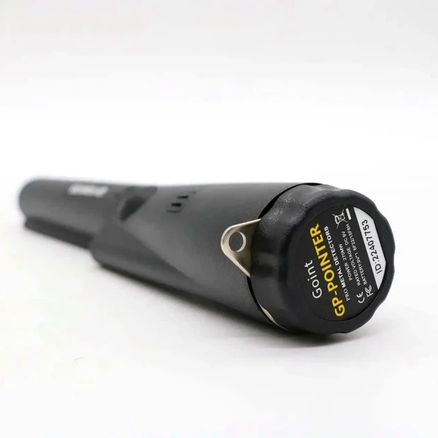 Ручний металошукач GP-POINTER вологостійкий пінпоїнтер 12 кГц чорний ABS-пластик для пошуку металів - зображення 9