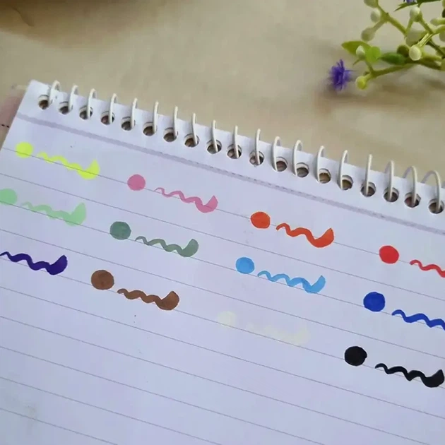 Акриловые маркеры для рисования 36 шт, в кейсе, Water color pen 655 - изображение 9