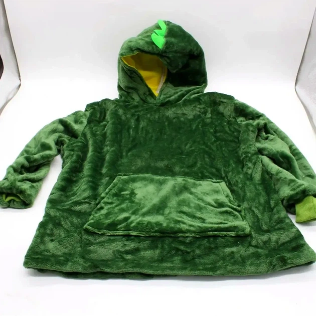 Детская толстовка плед с капюшоном и рукавами Huggle Hoodie рост до 110 см теплый плюшевый аксессуар - Фото 8 Детская толстовка плед с капюшоном и рукавами Huggle Hoodie рост до 110 см теплый плюшевый аксессуар - изображение 8