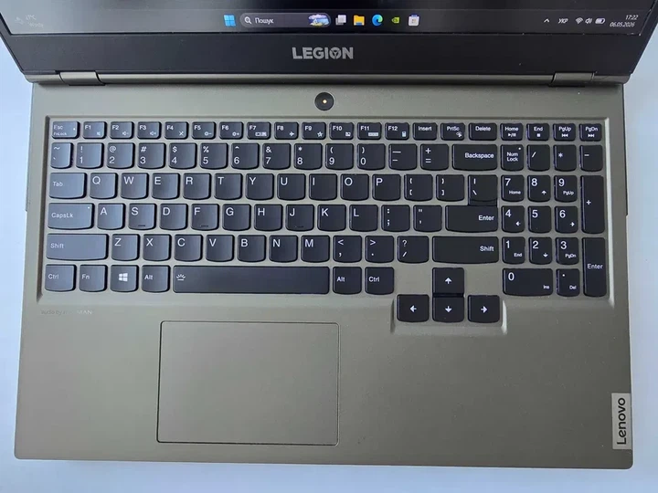 Ноутбук Lenovo Legion 5 i7 10750H/GTX 1660TI/RAM 16GB/SSD 256+1TB/120Hz Б\В - Б/У - изображение 4