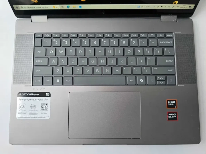 Ноутбук HP Envy 16 x360 (2024) R5 8640HS/RAM 8GB/SSD 512GB/WIN 11 Б\В - Б/У - Фото 4 Ноутбук HP Envy 16 x360 (2024) R5 8640HS/RAM 8GB/SSD 512GB/WIN 11 Б\В - Б/У - изображение 4