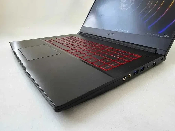 Ноутбук MSI GF63 Thin I5 9300H/GTX 1660TI/RAM 16GB/SSD 512GB/WIN 11 Б\В - Б/У - изображение 3